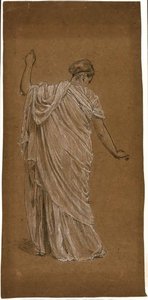 Study For 'a Garden' — Albert Joseph Moore