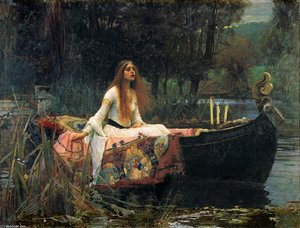 A Dama De Shalott — John William Waterhouse
