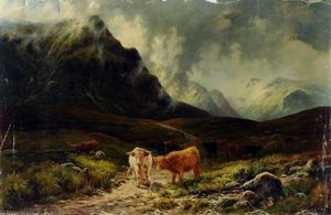 At The Head Of Glen Etive — Louis Bosworth Hurt