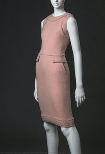 Sleeveless Above The Knee Pale Pink Dress — Karl Lagerfeld