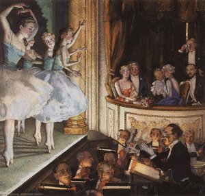 Russian Ballet — Konstantin Andreevic Somov