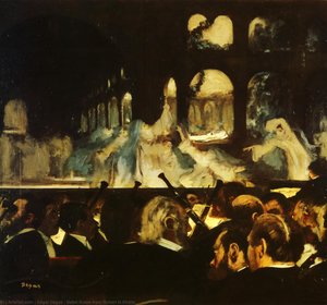 Ballet Scene From Robert La Diable — Edgar Degas