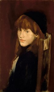 Brown And Gold: Lillie "in Our Alley!" — James Abbott Mcneill Whistler