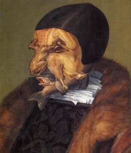 Il Giurista (dettaglio) — Giuseppe Arcimboldo