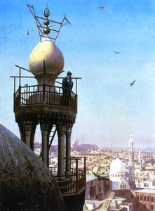 A Muezzin Calling The Faithful To Prayer — Jean-léon Gérôme