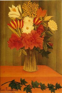 Vase Of Flowers — Henri Julien Félix Rousseau (le Douanier)
