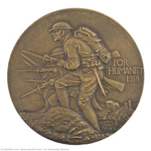 For Humanity Obverse — James Earle Fraser