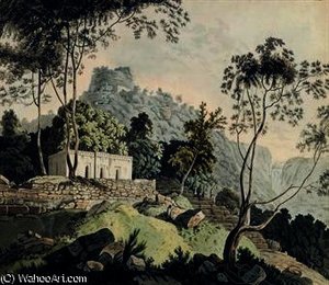 Rajghat, Rohtasgarh, Bihar — Thomas In William Daniell