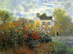 Der Garten Von Monet In Argenteuil — Claude Monet