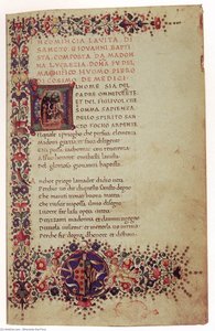 Manuscript With Poems By Lucrezia Tornabuoni — Gherardo Del Fora