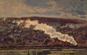 The Train — Claude Monet