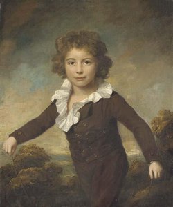 Portrait Of A Young Boy — Lemuel Francis Abbott