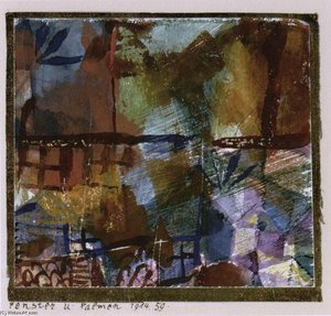 Fenêtres Et Palmiers — Paul Klee