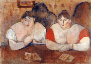 Rose Et Amélie — Edvard Munch