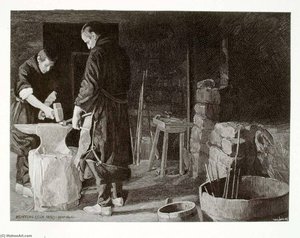 In The Smithy — Henry Wolf