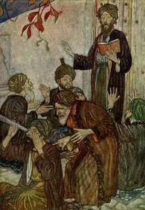 The Rubaiyat. All Are But Stories — Edmund Dulac