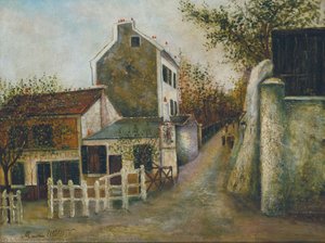 The Lapin Agile [le Lapin Agile] — Maurice Utrillo