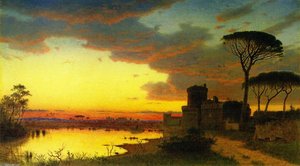 Castle At Ostia, Lazio, Italy — William Stanley Haseltine