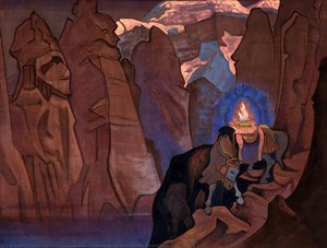 Trezor Világa (čintamani) — Roerich, Nicholas