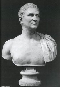Bust Of Philipp Stosch — Edmé Bouchardon