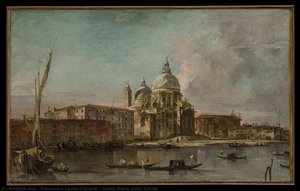 Santa Maria Della Salute — Francesco Lazzaro Guardi