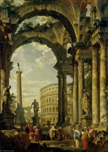 Roman Capriccio — Giovanni Paolo Panini