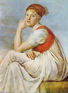Portrait Of Heinrike Dannecker — Christian Gottlieb Schick