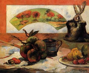 Natura Morta Con Trionfo Del Tempo — Eugène Henri Paul Gauguin