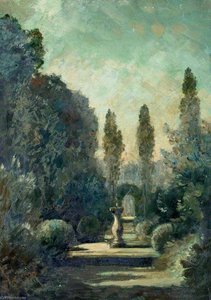 Garden With Sundial — William Herbert Allen