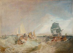 Navegación En La Desembocadura Del Támesis — J.m.w. Turner
