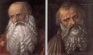 Gli Apostoli Filippo E Giacomo — Albrecht Dürer