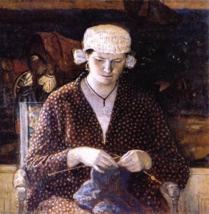 Normandy Girl — Frederick Carl Frieseke