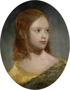 Emma Sandys, The Artist's Sister — Anthony Frederick Augustus Sandys