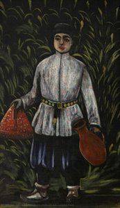 Peasant Boy Carrying Food — Niko Pirosmani