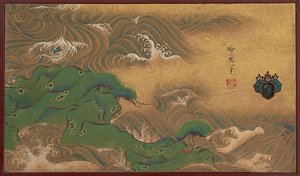 Waves At Matsushima — Suzuki Kiitsu