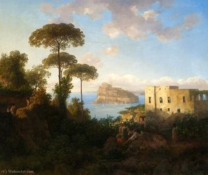 Ischian Landscape — Thomas Ender