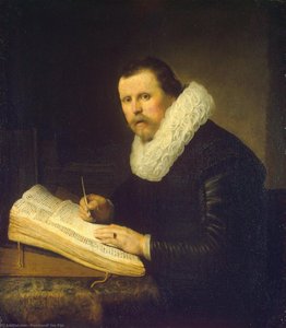 Portrait Of A Scholar, Eremitag — Rembrandt Van Rijn