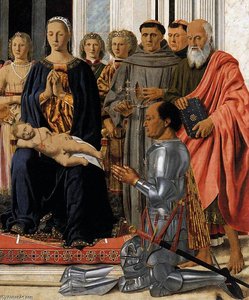 Montefeltro Altárralap (részlet) — Piero Della Francesca