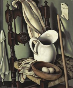 Still Life With Lemons And Plate — Tamara De Lempicka