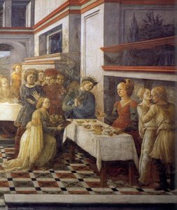 Herod's Banquet (detail) — Filippo Di Tommaso Lippi