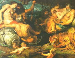 Os Quatro Cantos Do Globo, Aprox. — Peter Paul Rubens