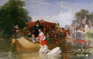The Happier Days Of Charles I — Frederick Goodall