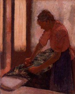Bügelnde Frau — Hilaire-germain-edgar Degas