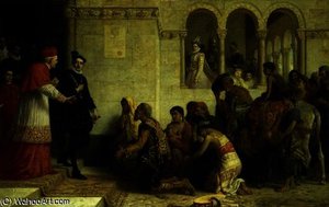 The Expulsion Of The Gypsies — Edwin Longsden Long