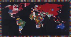 Map Of The World — Alighiero E Boetti