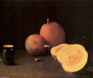 Still Life With Squash And Pitcher — Soren Emil Carlsen