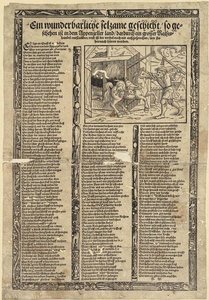 A Wunderbarliche Selzame Historian, Is Done In The Appenzell Region — Heinrich Wirrich