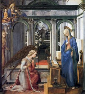Annunciation — Filippo Di Tommaso Lippi