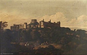 View Of Windsor Castle From The South — Jan Wyck