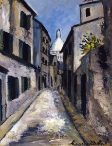 Saint-rustique Street — Maurice Utrillo
